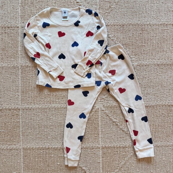 Petit Bateau pajamas size 4yr - Picture 3 of 3